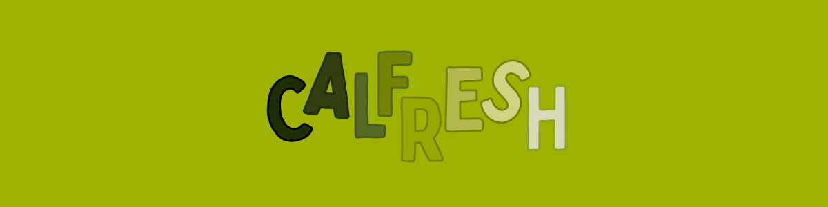 CalFresh logo on a green background